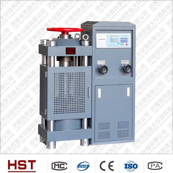 YES路面磚壓力試驗機，燒結路面磚壓力試驗機